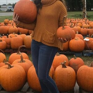 Reverse Mustard Sweater